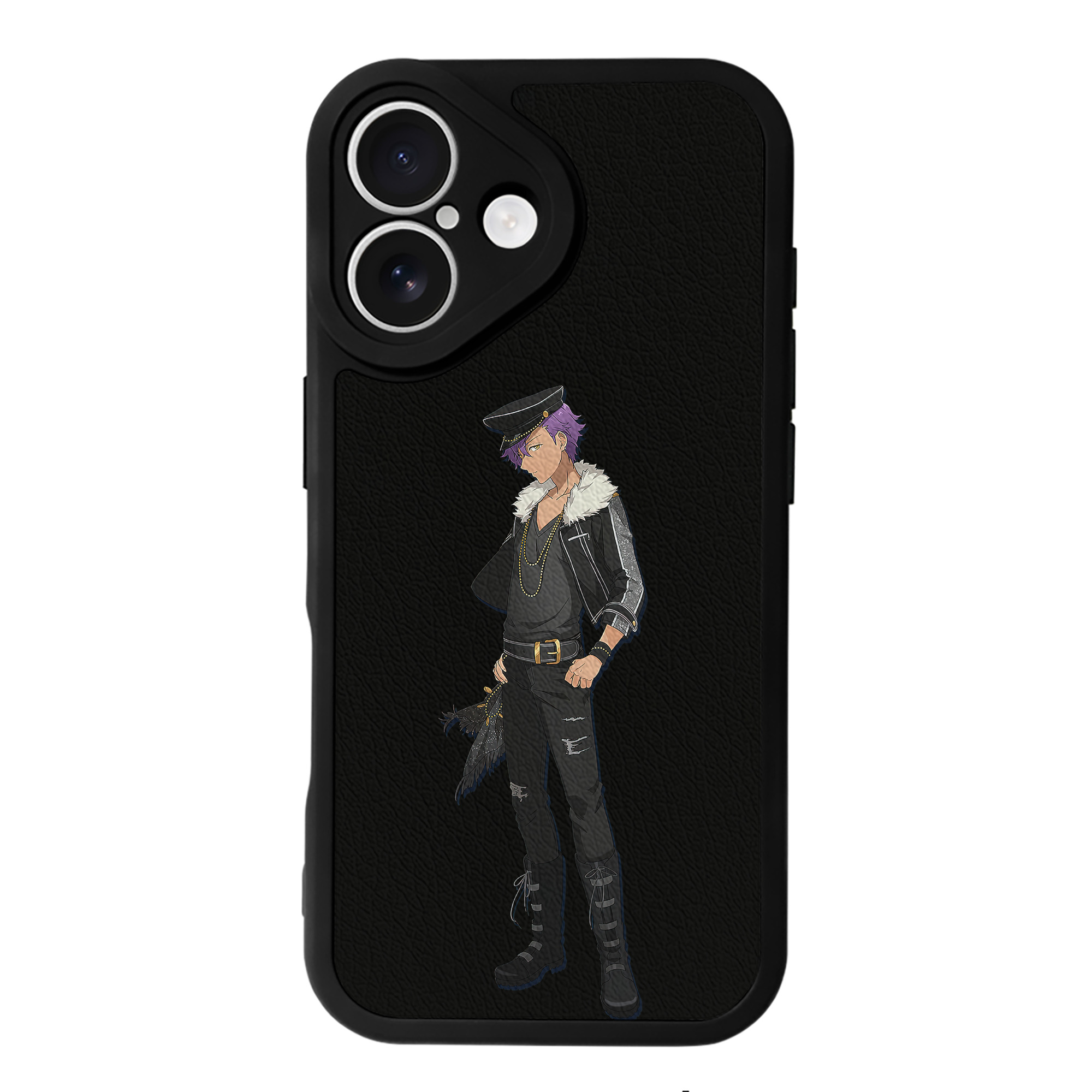 （画像用） あんさんぶるスターズ! Ensemble Stars 【iPhone 16シリーズ対応】シリコンスマホケース（レザー調） 材質：シリコン